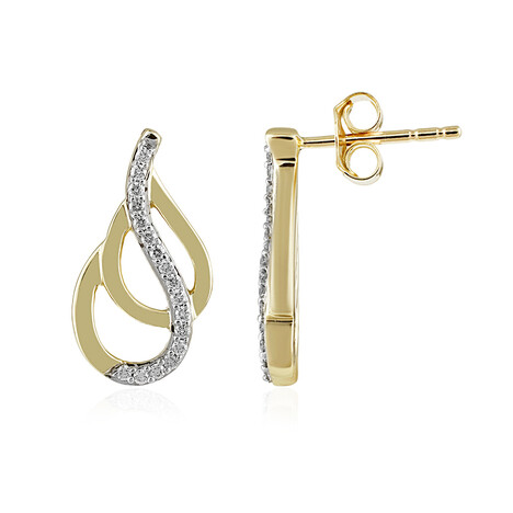 Boucles d'oreilles en or et Diamant Flawless (F) (LUCENT DIAMONDS)