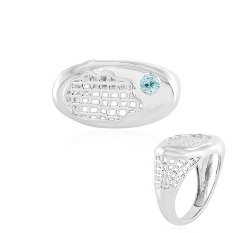 Ratanakiri-Zirkon-Silberring (SAELOCANA)