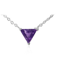 Sambia-Amethyst-Silbercollier