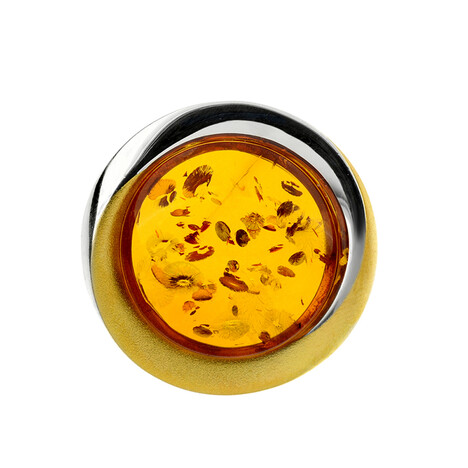 Baltischer Bernstein-Silberanhänger (dagen)