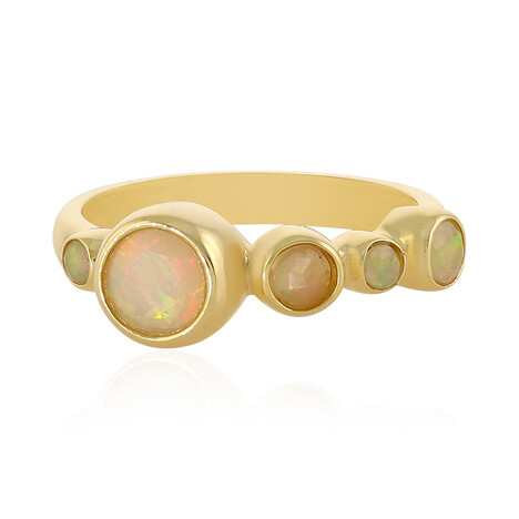 Anello in argento con Opale di Welo