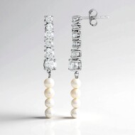 Orecchini in argento con Zircone (de Melo Essence)