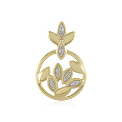 Ciondolo in argento con Diamante I2 (I)