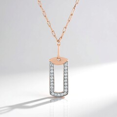 Collana in argento con Zircone (Adela Silber)