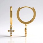 Orecchini in argento con Zircone