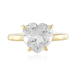 Anello in argento con Quarzo Bianco