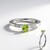 Anello in argento con Peridoto