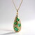 Collana in oro con Smeraldo Zambia AAA (CIRARI)