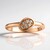 Anello in oro con Diamante Rose de France SI1 di Argyle (Annette)