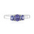 Tanzanite Silver Ring