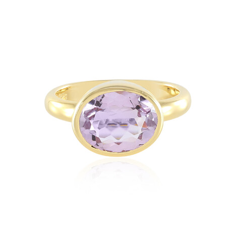 Rose de France Amethyst Silver Ring