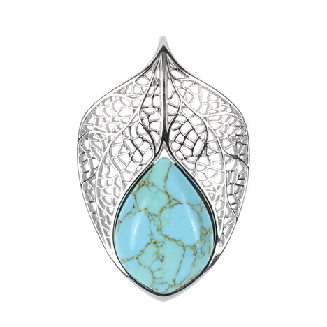 Pendentif en argent et Turquoise (dagen)