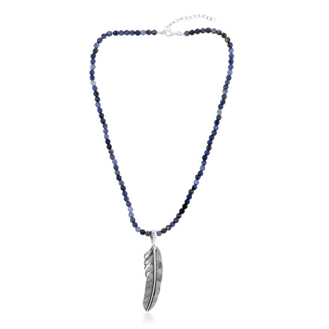 Sodalith-Silberhalskette (Jones Lee)