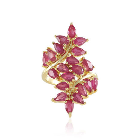 Madagaskar-Rubin-Silberring