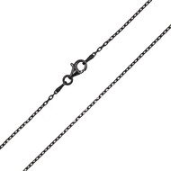 925er Silber-Ankerkette - 3,35 g - 80 cm - rutheniert