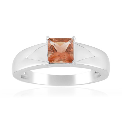 Zilveren ring met een Oregon zonnesteen