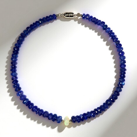 Collana in argento con Opale di Welo (Riya)