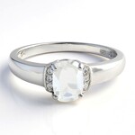 Anello in argento con Ortoclasio