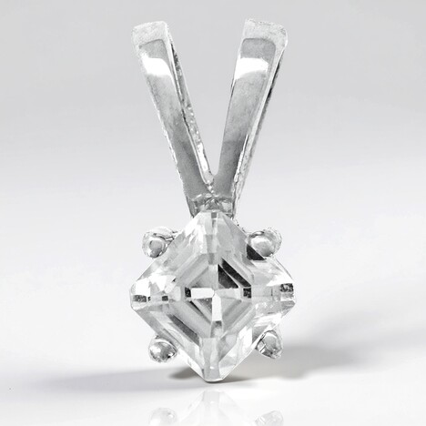 Ciondolo in argento con Zircone