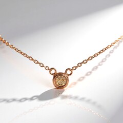 Collana in oro con Diamante Rose de France VS1 di Argyle (Annette)
