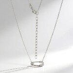 Collana in argento con Zircone (Adela Silber)