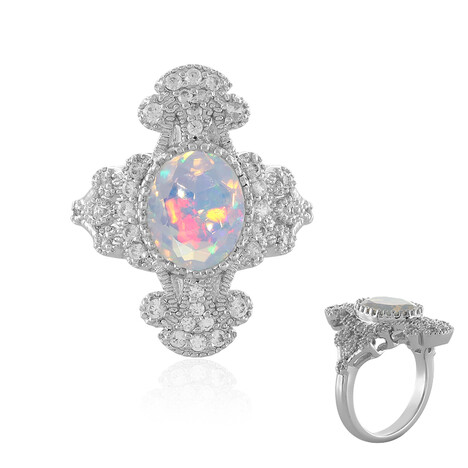 Welo-Opal-Silberring