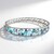 Bracciale in argento con Topazio Blu Cielo