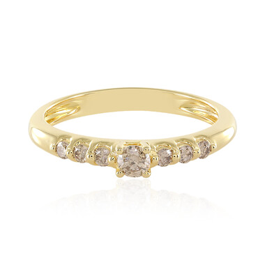 Anillo en plata con Diamante I3 champán