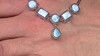 Collar en plata con Larimar