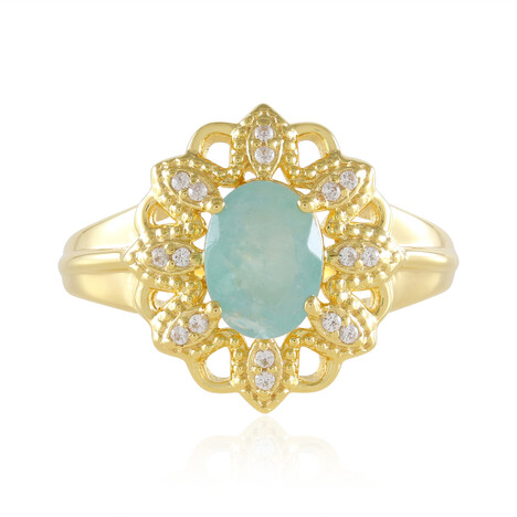 Anillo en plata con Grandidierita