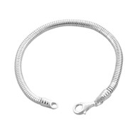 Silber-Schlangenkette - 24,25 g - 45 cm