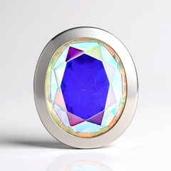 Ciondolo in argento con Quarzo Moonlight