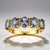 Anello in oro con Tanzanite Lilla