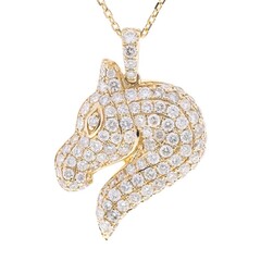 Collar en oro con Diamante SI1 (H) (CIRARI)