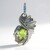 Ciondolo in argento con Peridoto Jilin (Remy Rotenier)