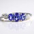 Anello in oro con Tanzanite AAA