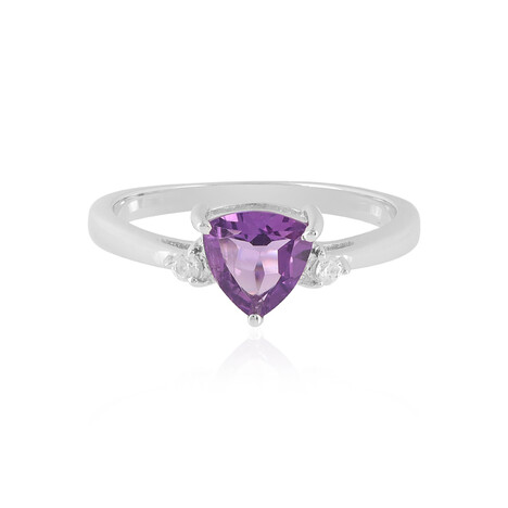 Sibirischer Amethyst-Silberring