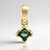 Ciondolo in argento con Indicolite (Adela Silber)