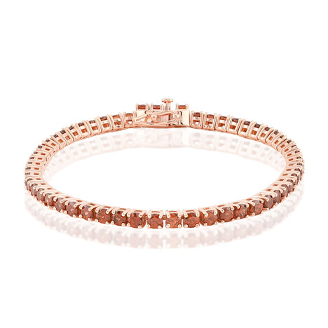 Bracelet en argent et Zircon rose