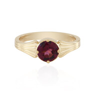 Magenta-Granat-Silberring