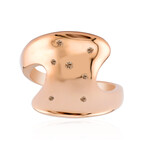 Anello in argento con Diamante Rose de France SI1 di Argyle (Annette)