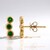 Orecchini in oro con Tsavorite AAA del Kenia (CIRARI)