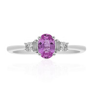 Pinkfarbener Saphir-Goldring (CIRARI)