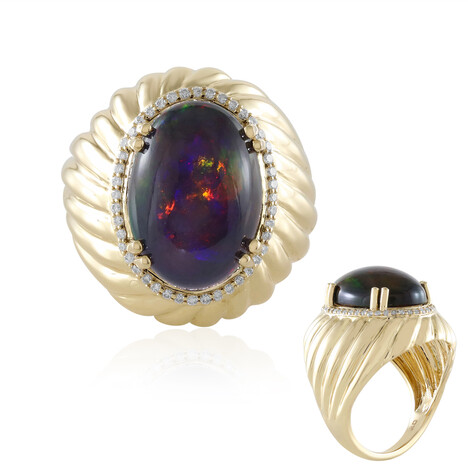 Mezezo-Opal-Goldring (de Melo)