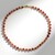 Collier en argent et Rhodochrosite