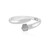 I2 (I) Diamond Silver Ring (de Melo)