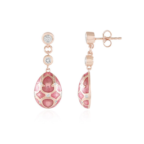 Zirkon-Silberohrringe (Adela Silber)