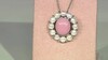 Collar en plata con Ópalo rosa (de Melo Essence)