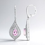 Orecchini in argento con Kunzite