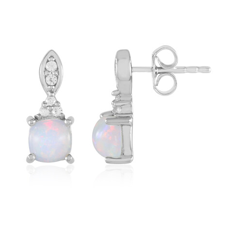 Orecchini in argento con Opale di Welo
